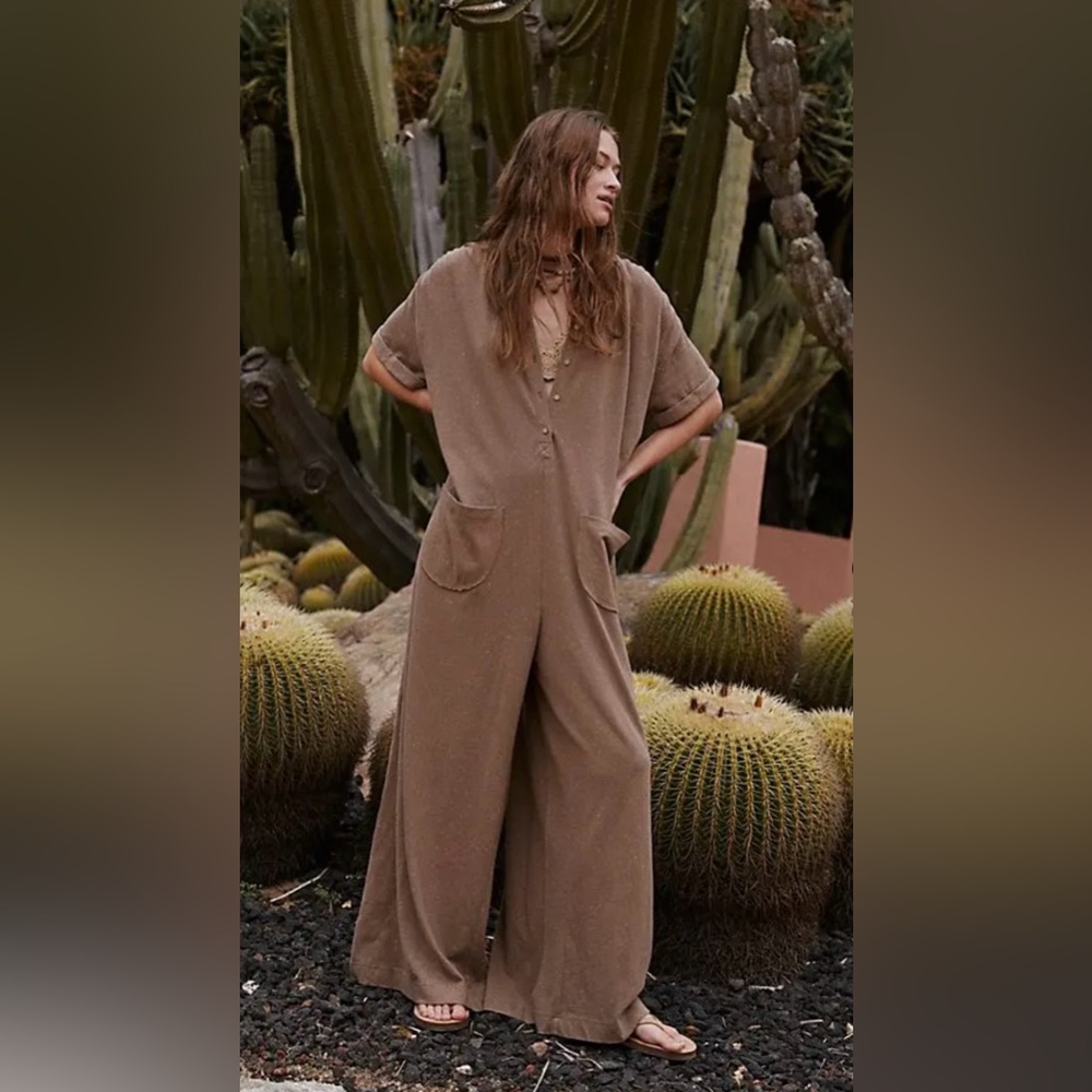 Free People Beach - My Go To Jumpsuit Sz XS-M